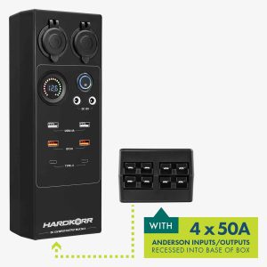 HARDKORR 12V DC Power Distribution Box (LARGE)