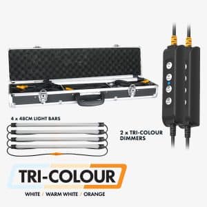 HARDKORR 4 Bar Tri-Colour LED Camp Light Kit