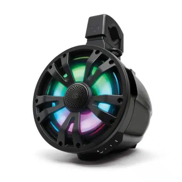 ExtremeTower Speakers TB8 - 1 Battery Powered Bluetooth Amplified Tower Speakers+ 1 Passive Speaker 2pcs set BLACK - Image 6