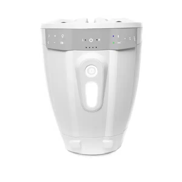 ExtremeTower Speakers TB8 - 1 Battery Powered Bluetooth Amplified Tower Speakers+ 1 Passive Speaker 2pcs set WHITE - Image 5