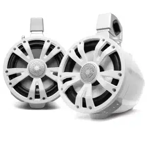 ExtremeTower Speakers ET08 - 2 Passive Extreme 8 inch Tower Speakers 2pcs set WHITE