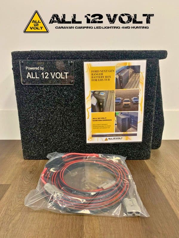 COMPLETE DUAL BATTERY SET UP FOR NEXT GEN RANGER (LHS TUB) - Image 2