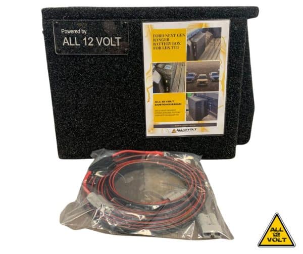 COMPLETE DUAL BATTERY SET UP FOR NEXT GEN RANGER (LHS TUB)