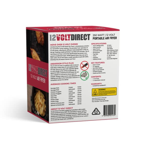 12 Volt Portable Air Fryer - Image 4